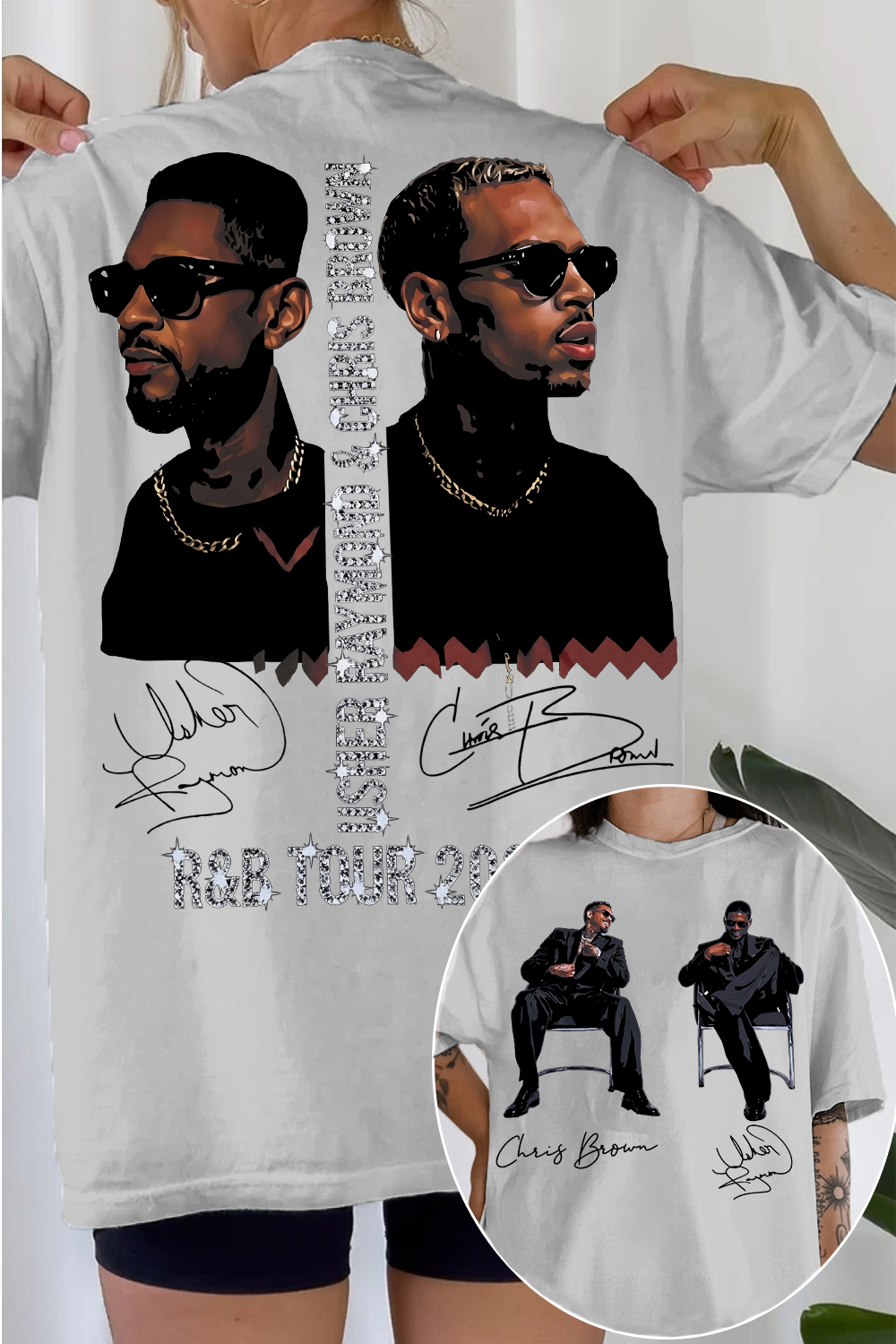 CB & Usher Concert Women's Tee