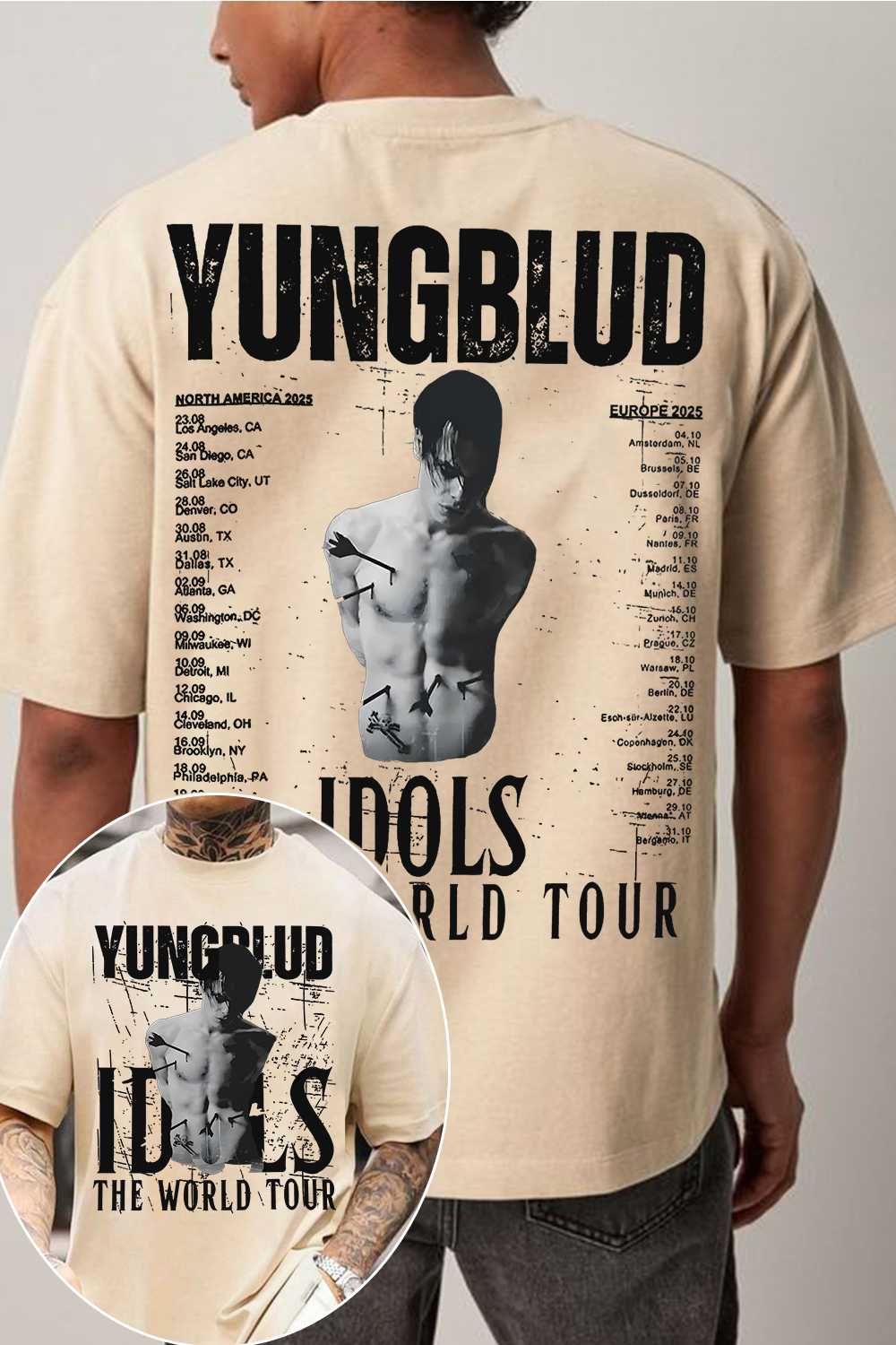 yungblud style  shirt