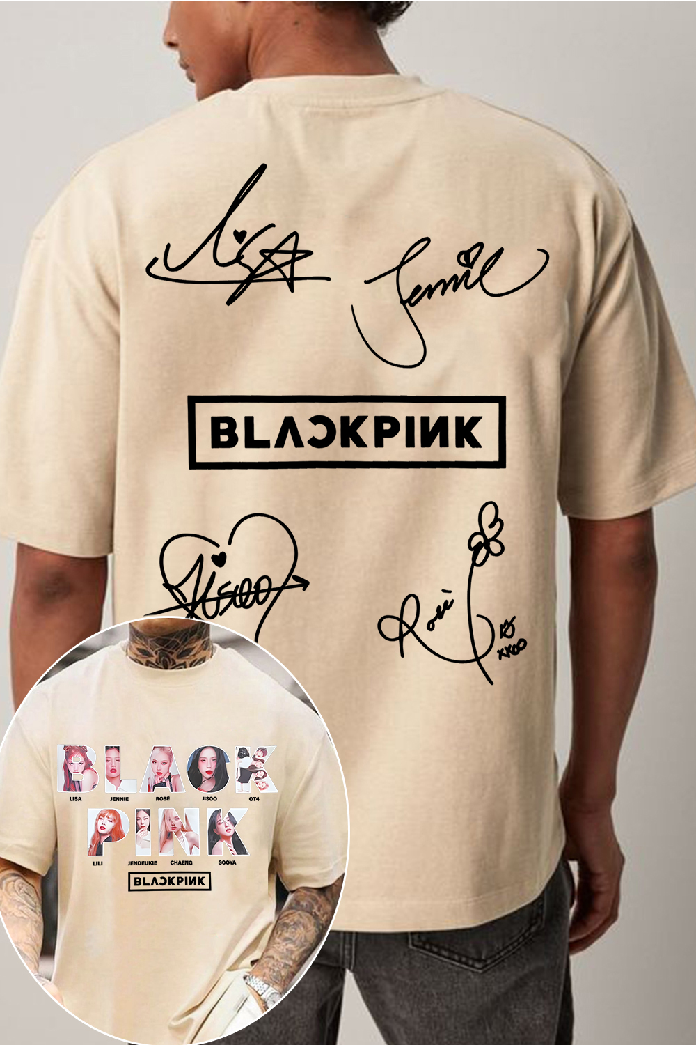 blackpink official 2025 tee