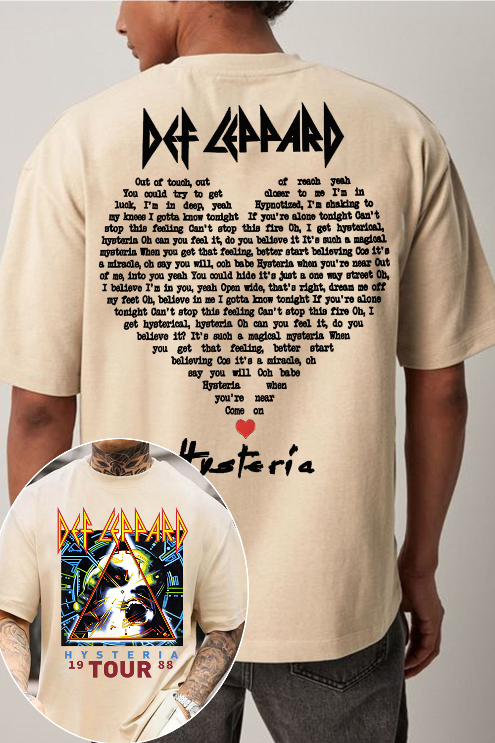 Def Leppard fans shirt