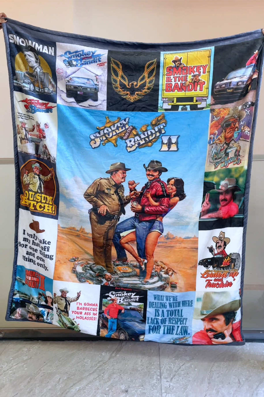 Smokey And The Bandit Cozy Blanket