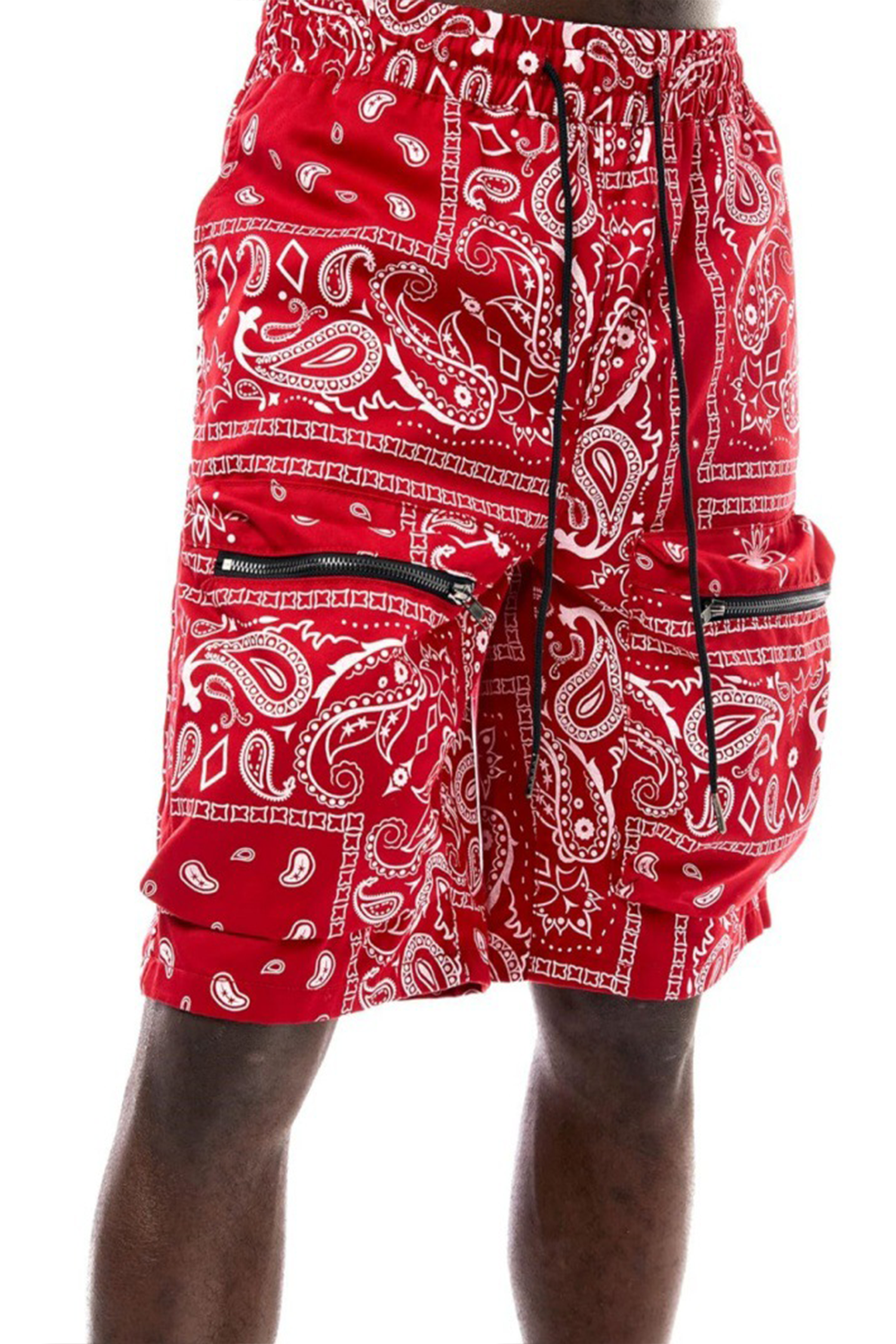 Four Seasons Loose High Street Loose Multi-Pocket Harem Pants