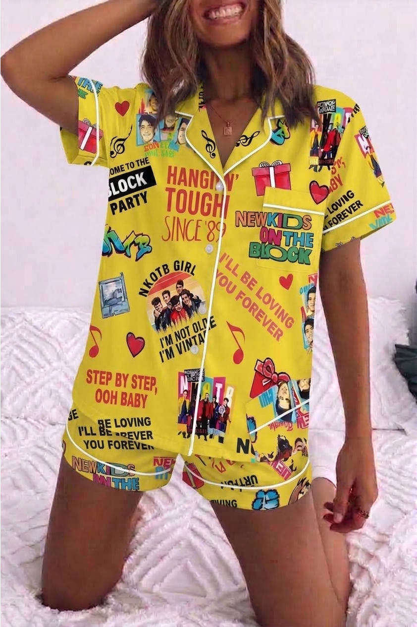 Nkotb Pajama Set