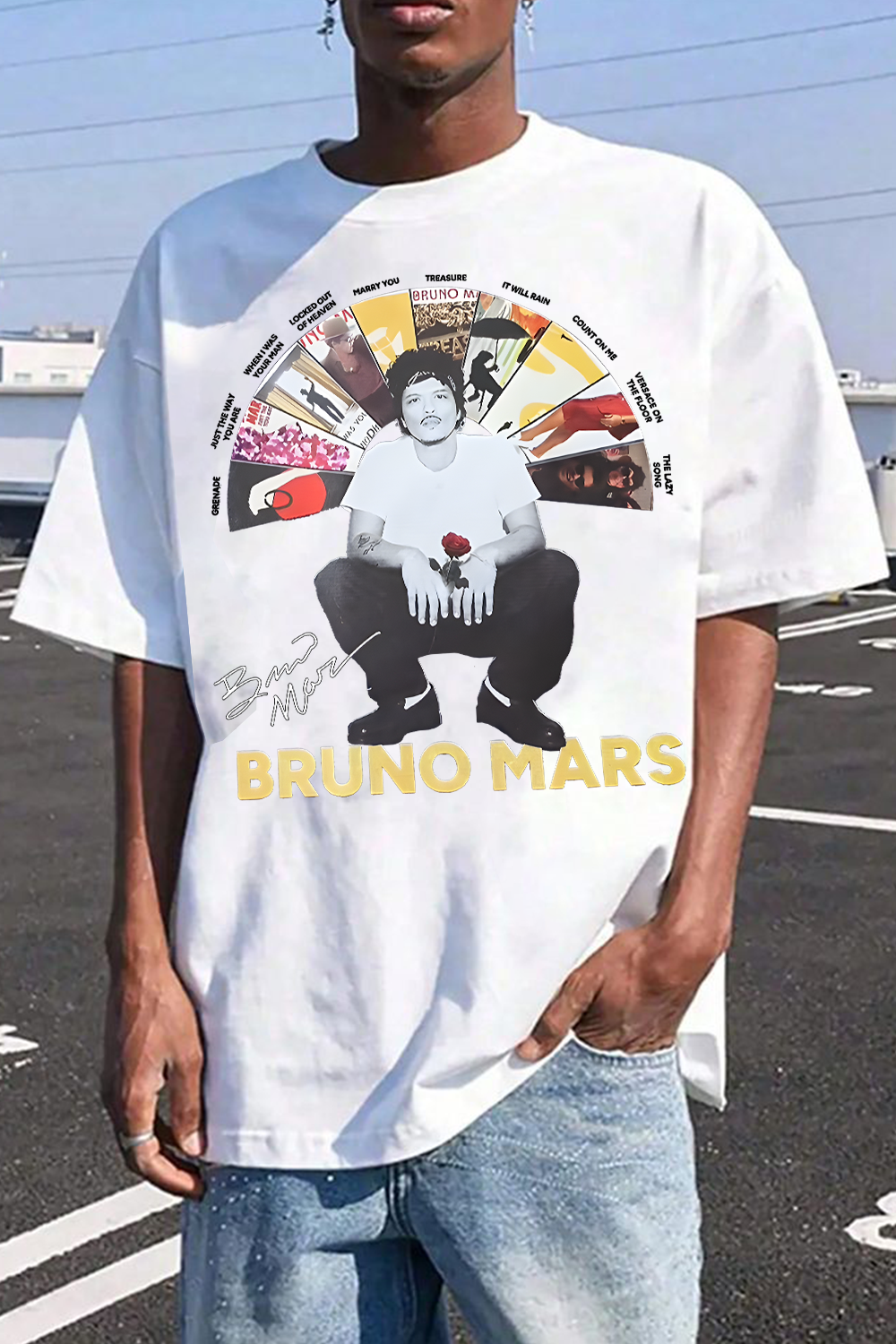 Bruno Mars Music Shirt