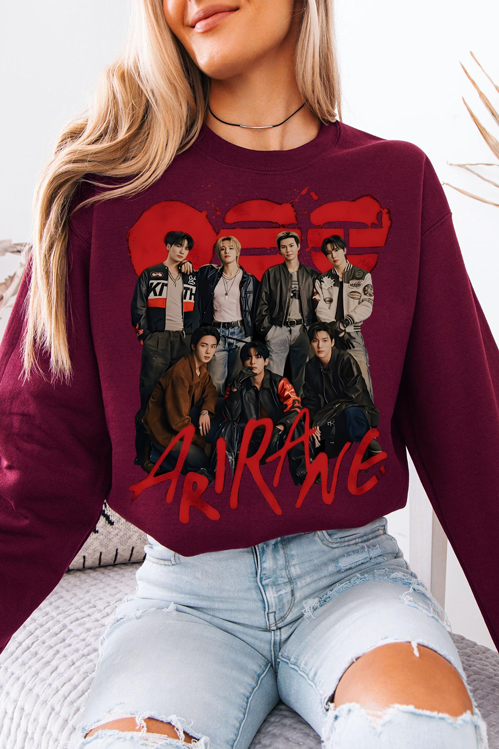 BTS Printed Sweatshirt