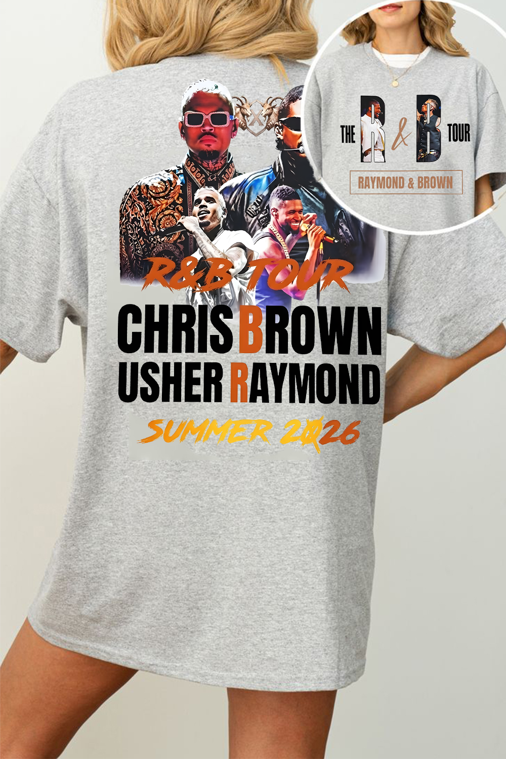 Usher x Chris Brown Women's T-Shirt