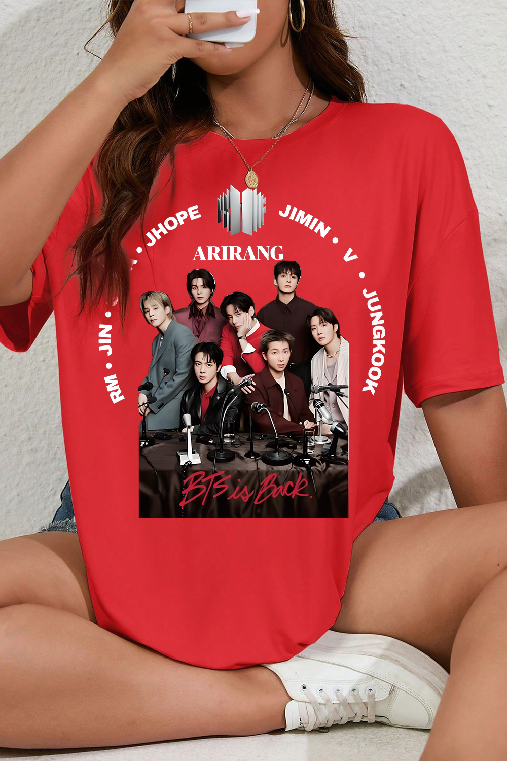 BTS Is Back T-Shirt