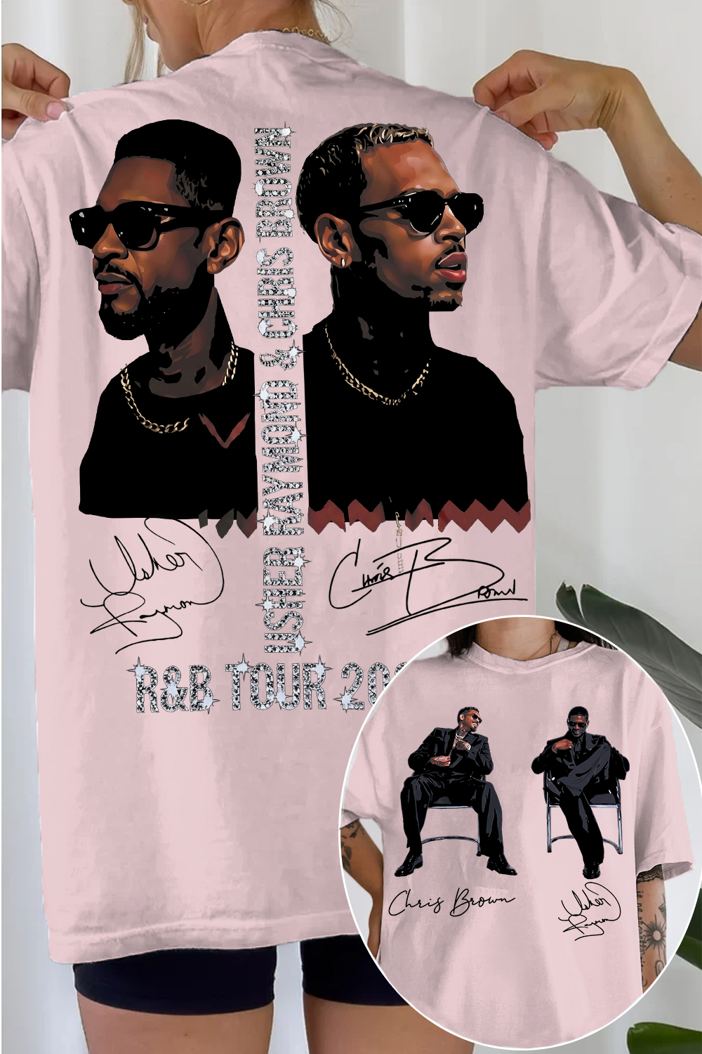 CB & Usher Concert Women's Tee