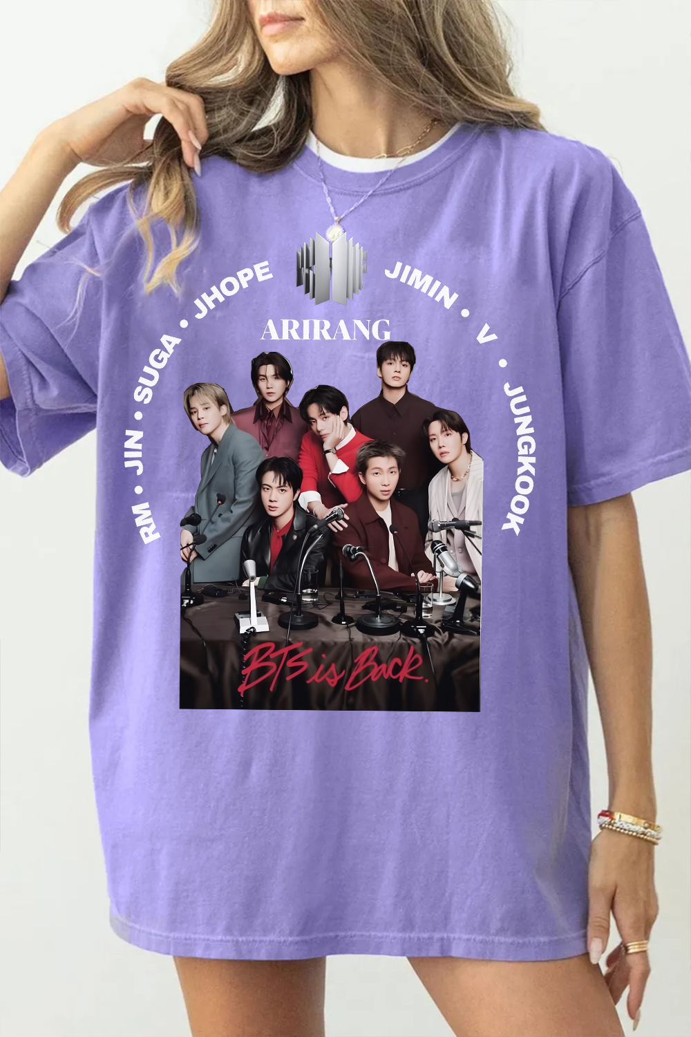 BTS Is Back T-Shirt