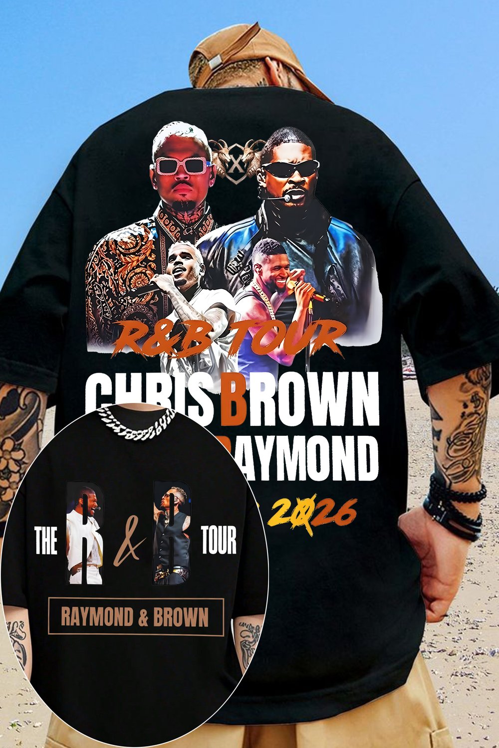Usher x Chris Brown T-Shirt