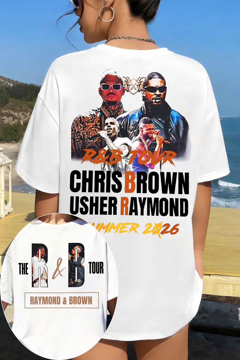 Usher x Chris Brown Women's T-Shirt