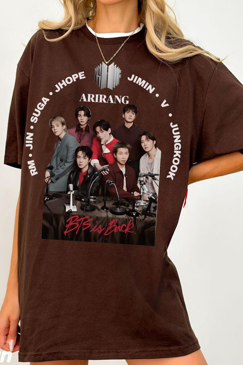 BTS Is Back T-Shirt