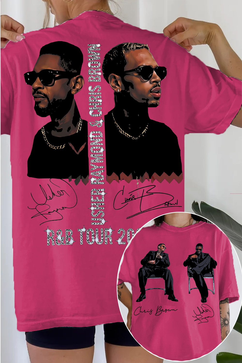 CB & Usher Concert Women's Tee