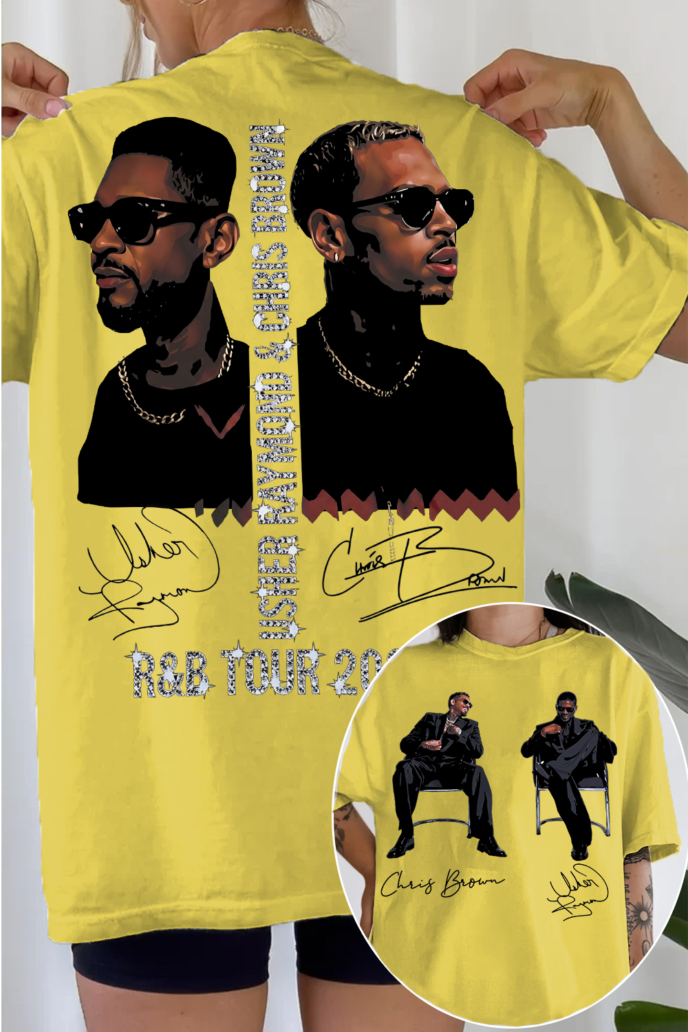 CB & Usher Concert Women's Tee