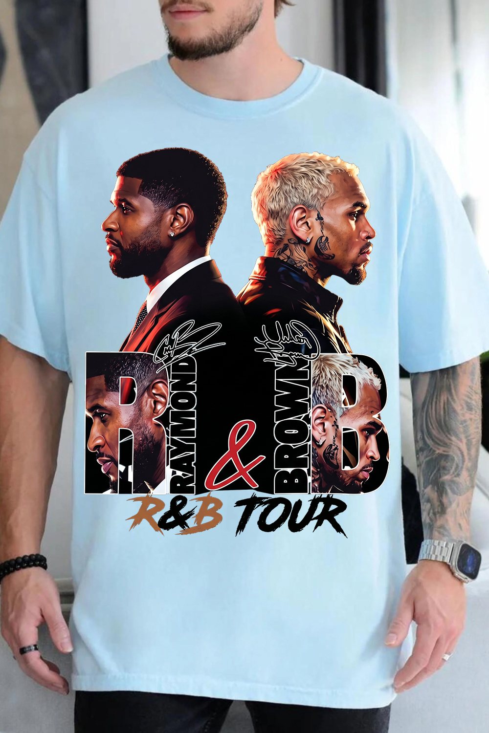 Raymond And Brown Mne's Tee For Real Fan For Concert
