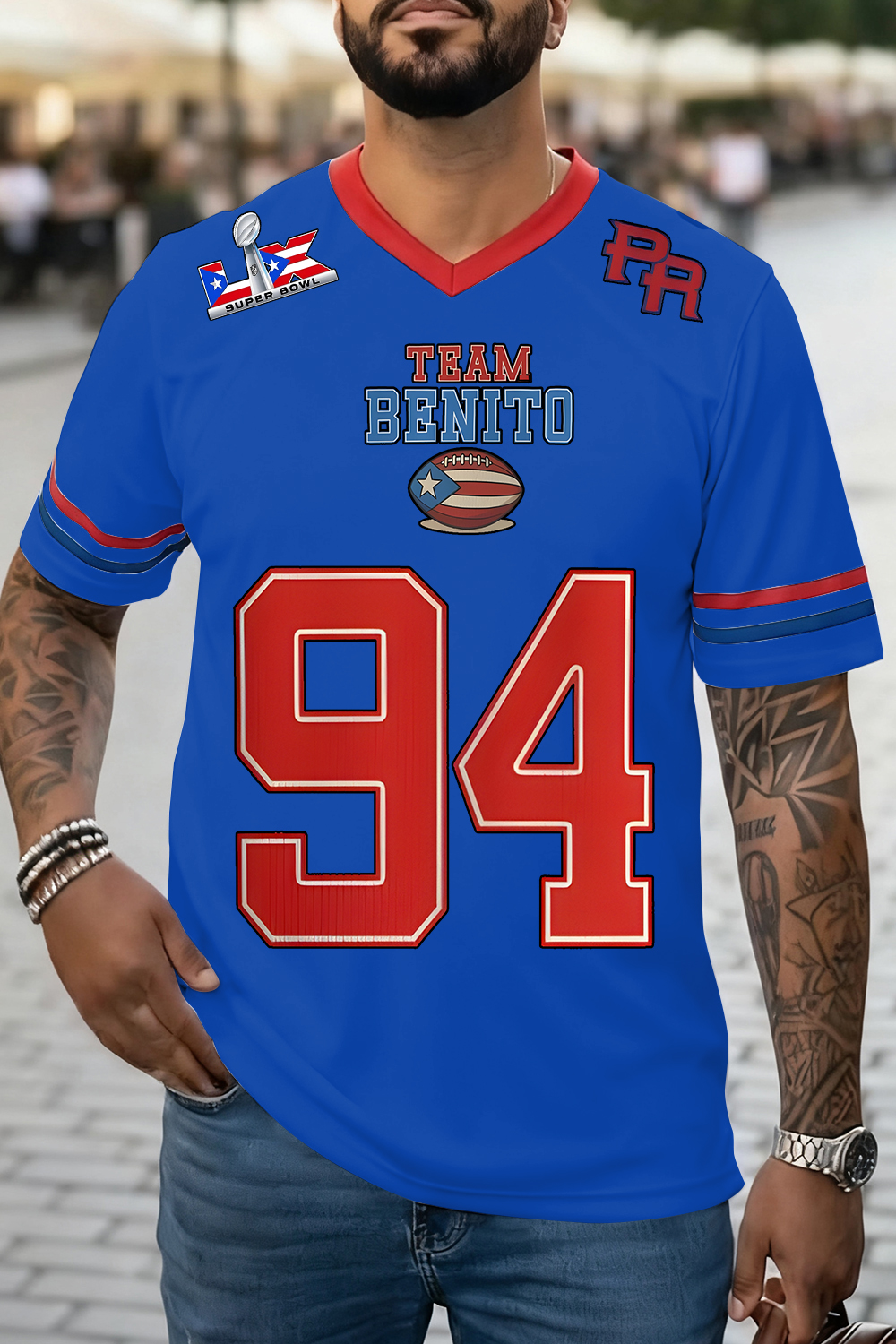 Cool Bunny Jersey for Breezy Bowl 2026 🔥Team Benito Football Jersey