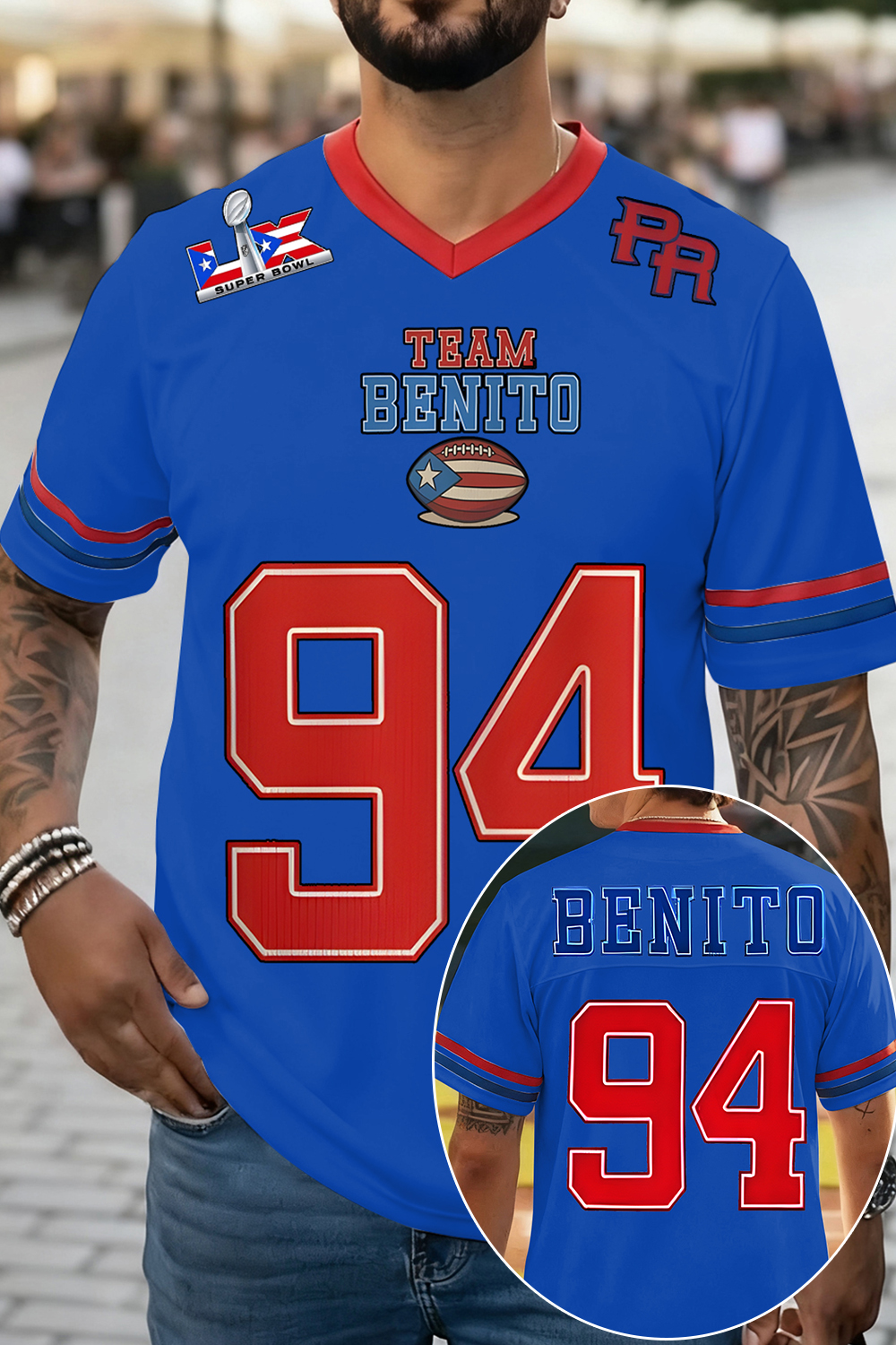 Cool Bunny Jersey for Breezy Bowl 2026 🔥Team Benito Football Jersey