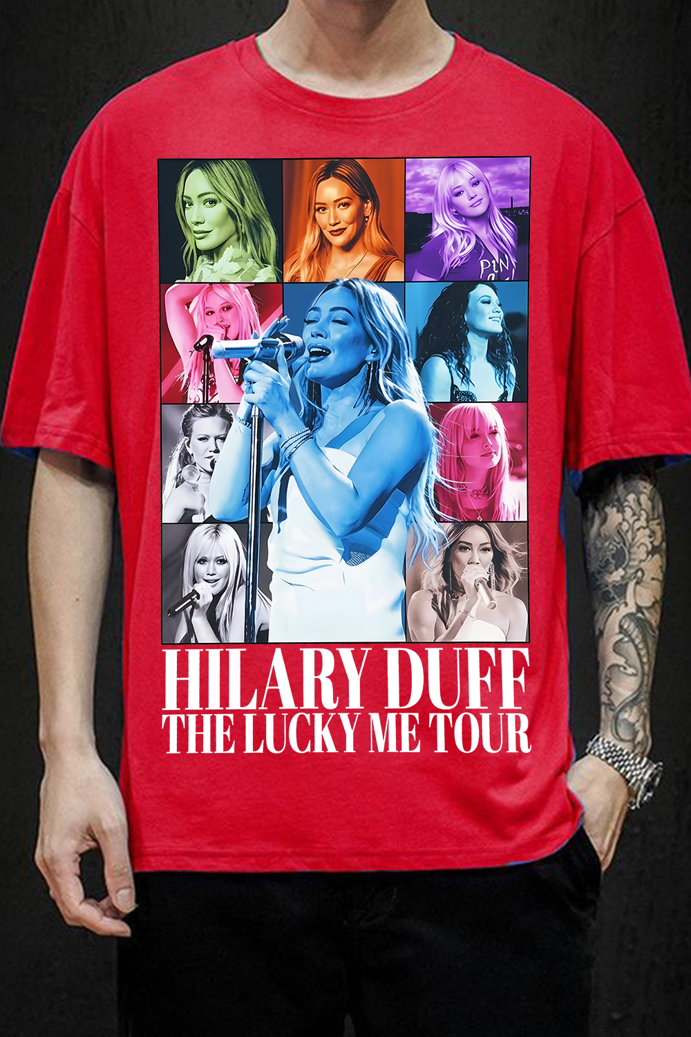 Hilaryduff Tour Men's Shirt