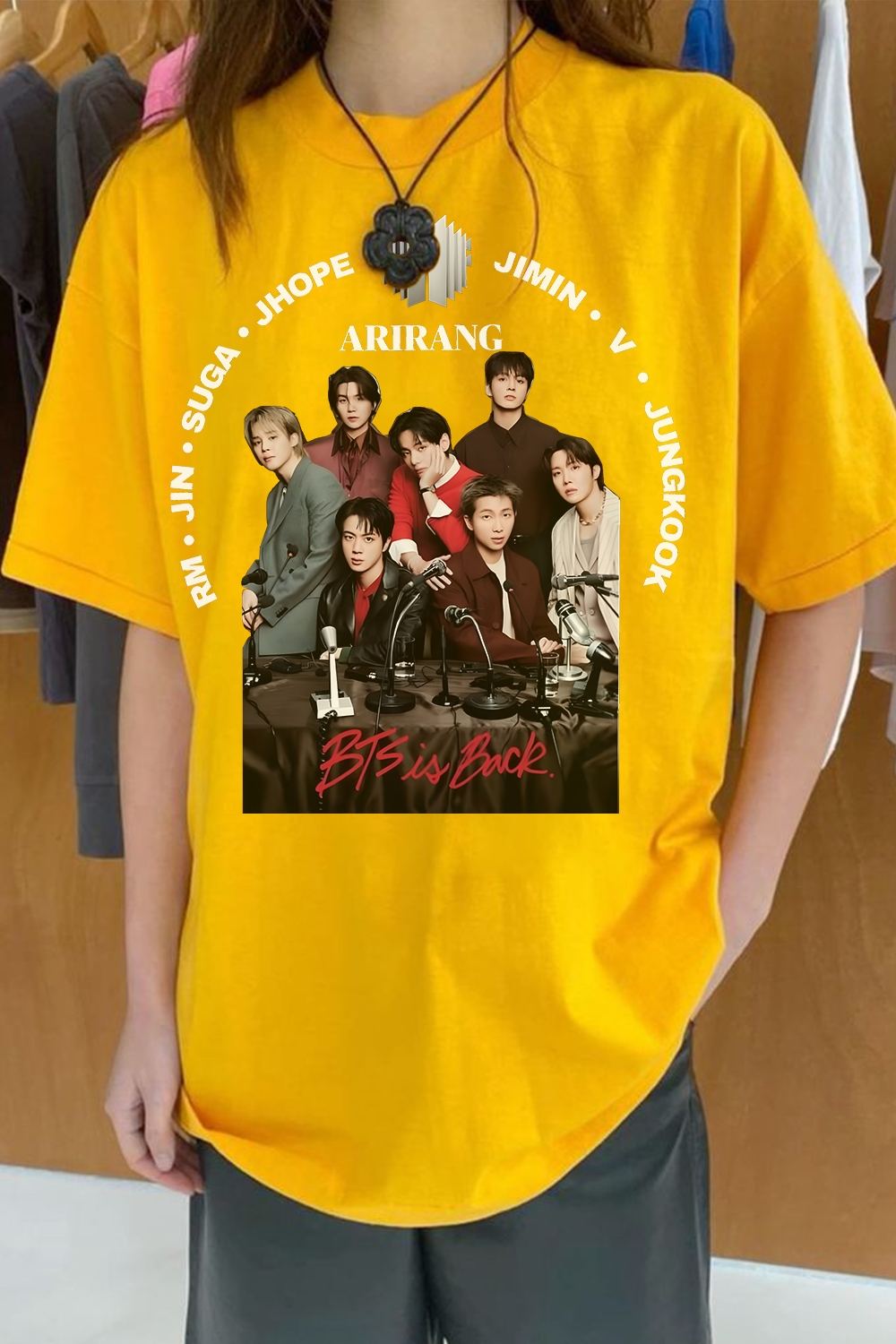 BTS Is Back T-Shirt