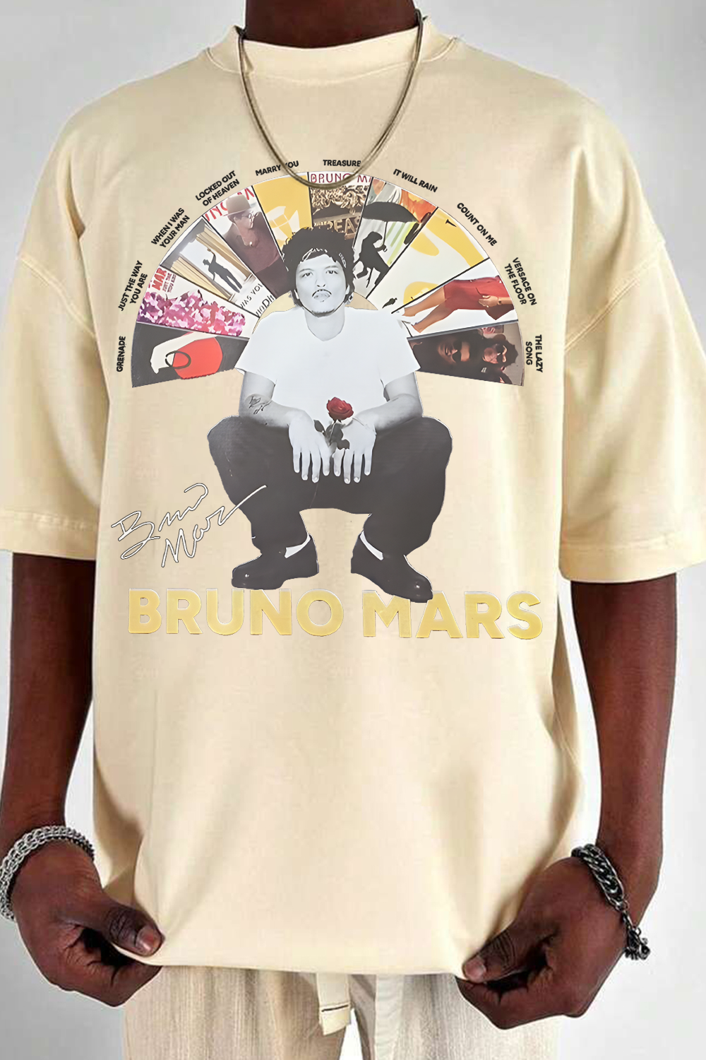 Bruno Mars Music Shirt