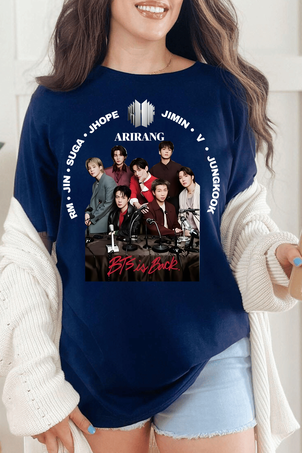 BTS Is Back T-Shirt