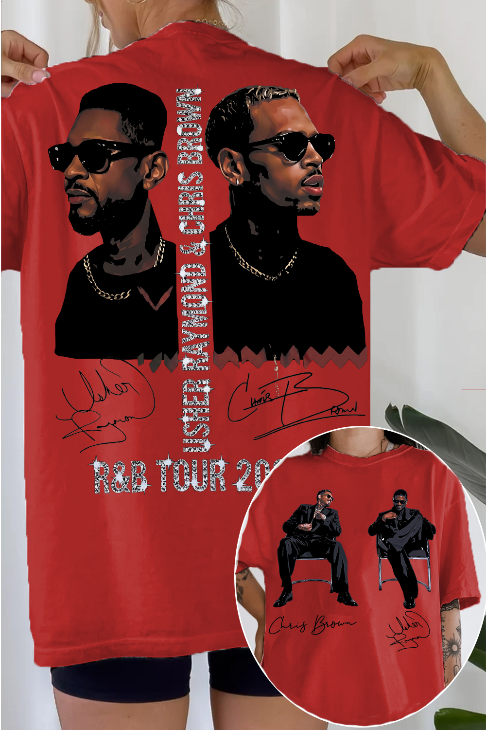 CB & Usher Concert Women's Tee