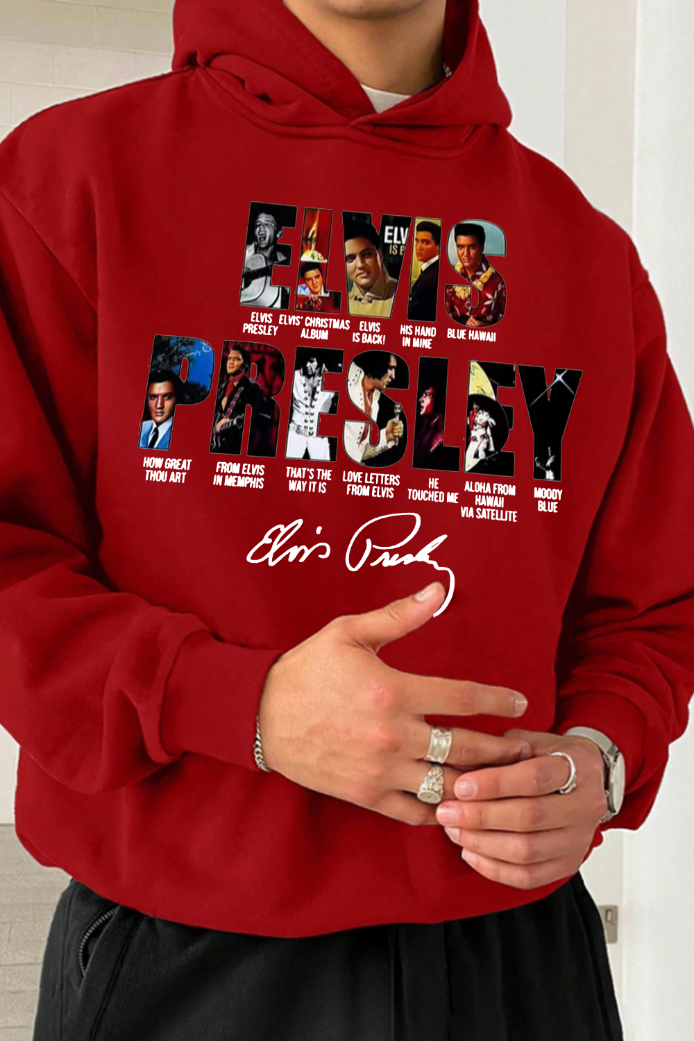 Love My E men's hoodie