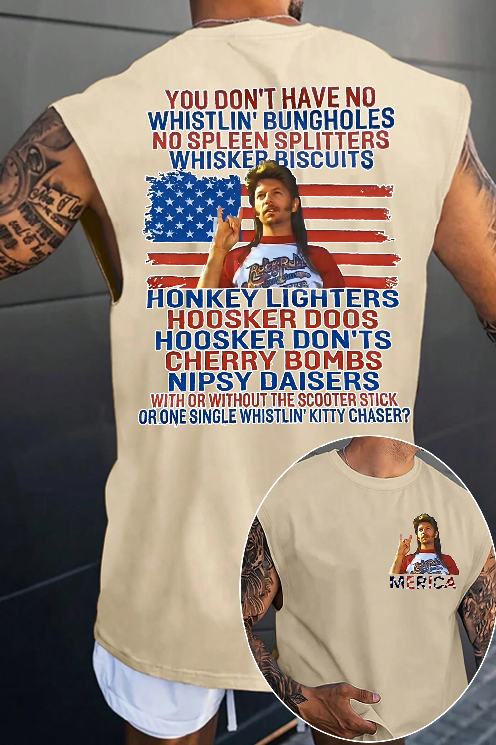 Joe Dirt 2-Sided Men's vest