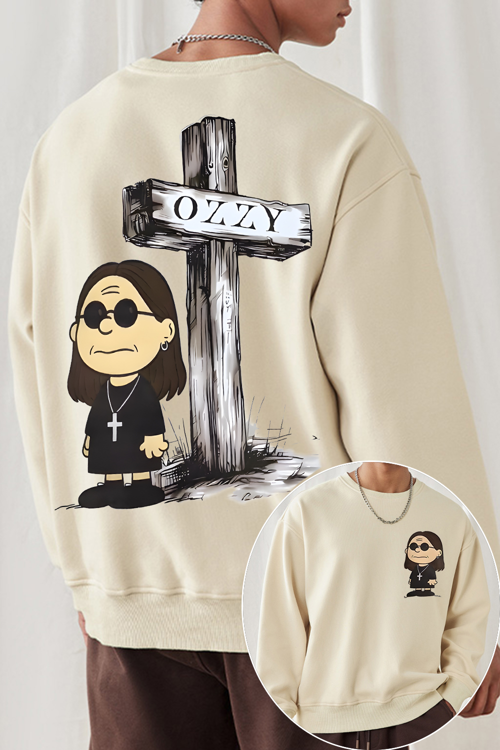 Ozzy and Charlie Brown Sweatshirt