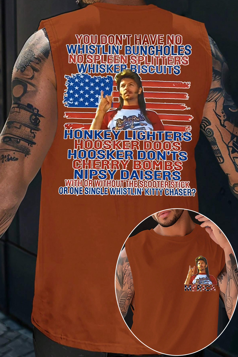 Joe Dirt 2-Sided Men's vest