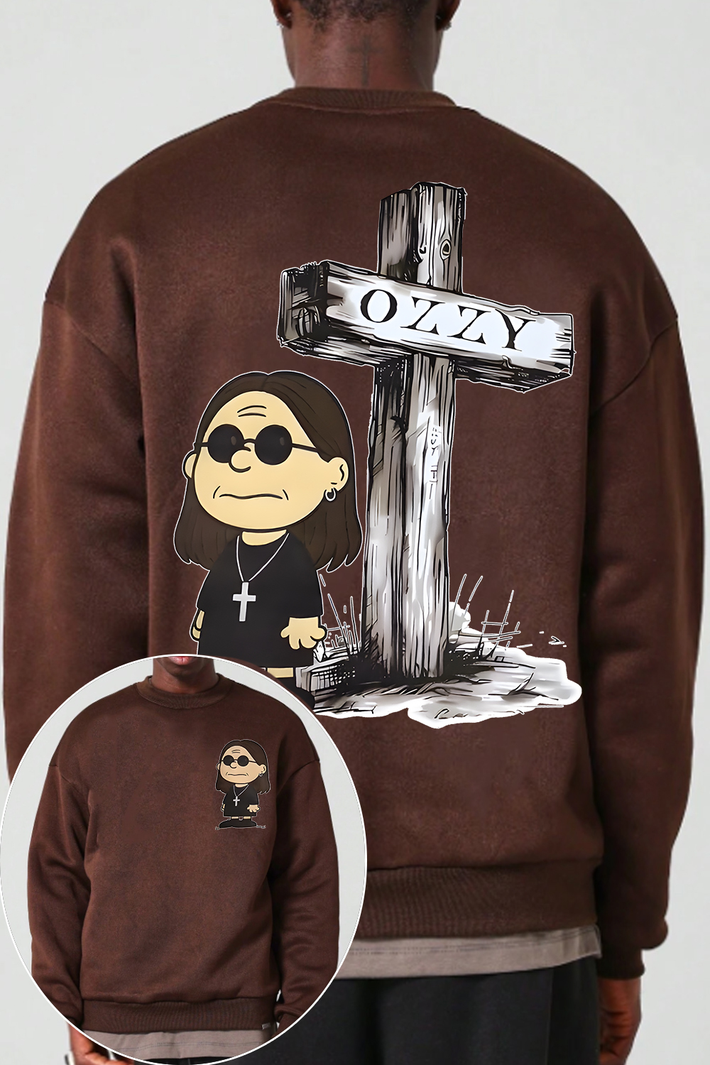 Ozzy and Charlie Brown Sweatshirt