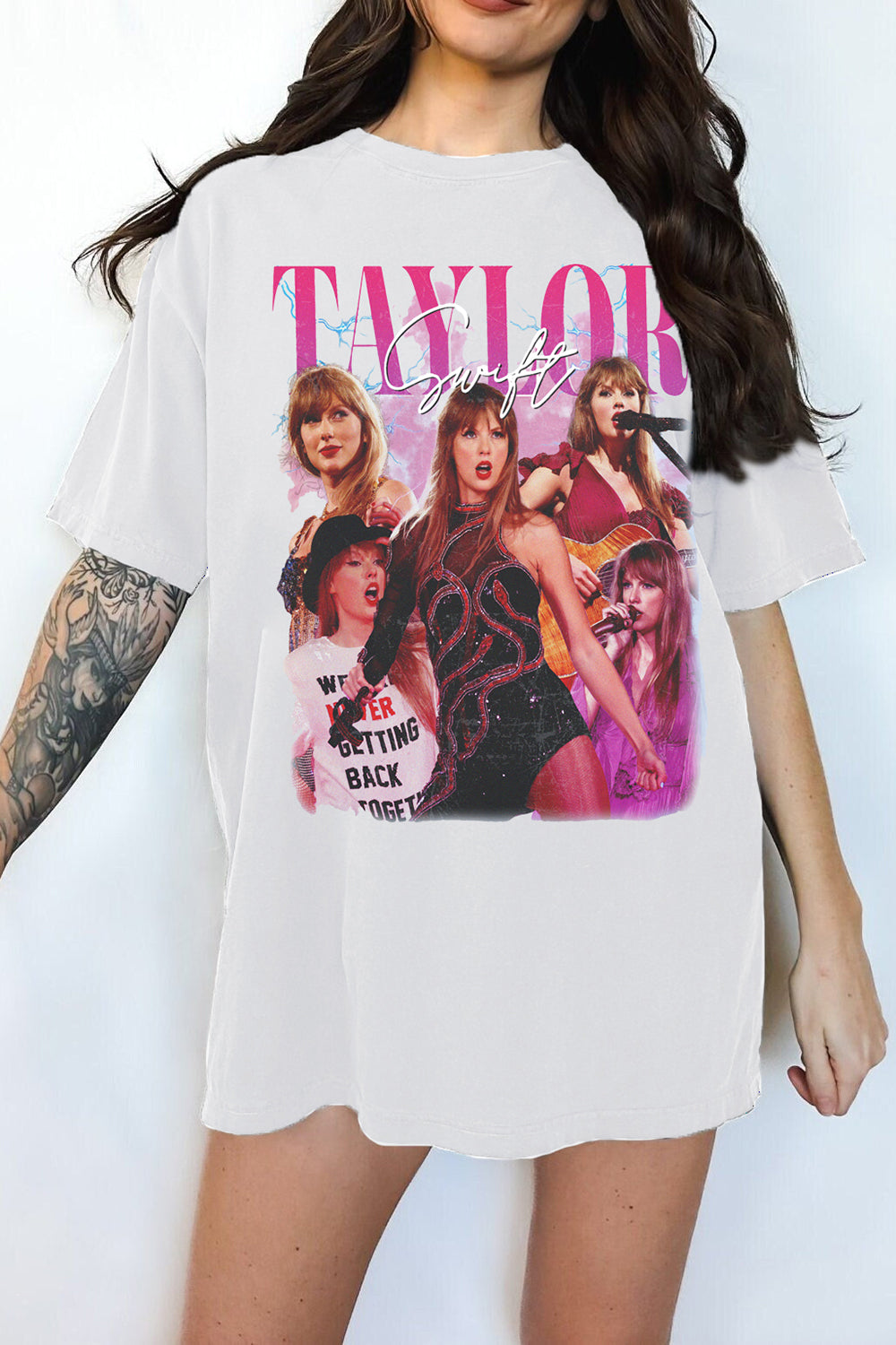 TS Vintage 90s Eras Tour Tee For Women