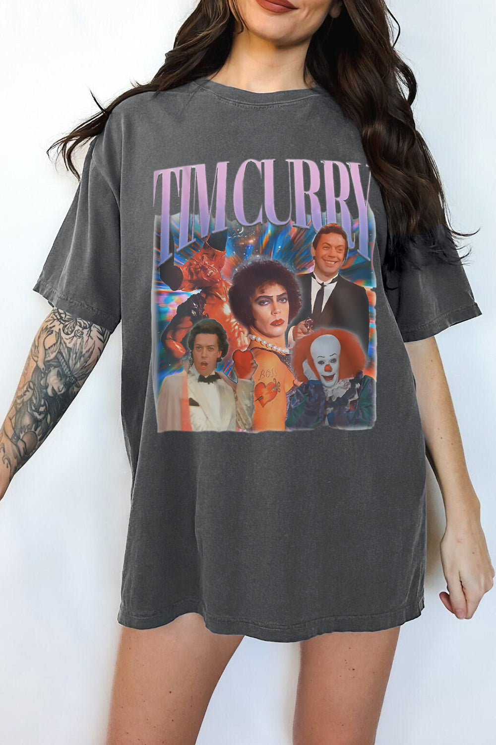 Retro Tim Curry Merch Tee For Women
