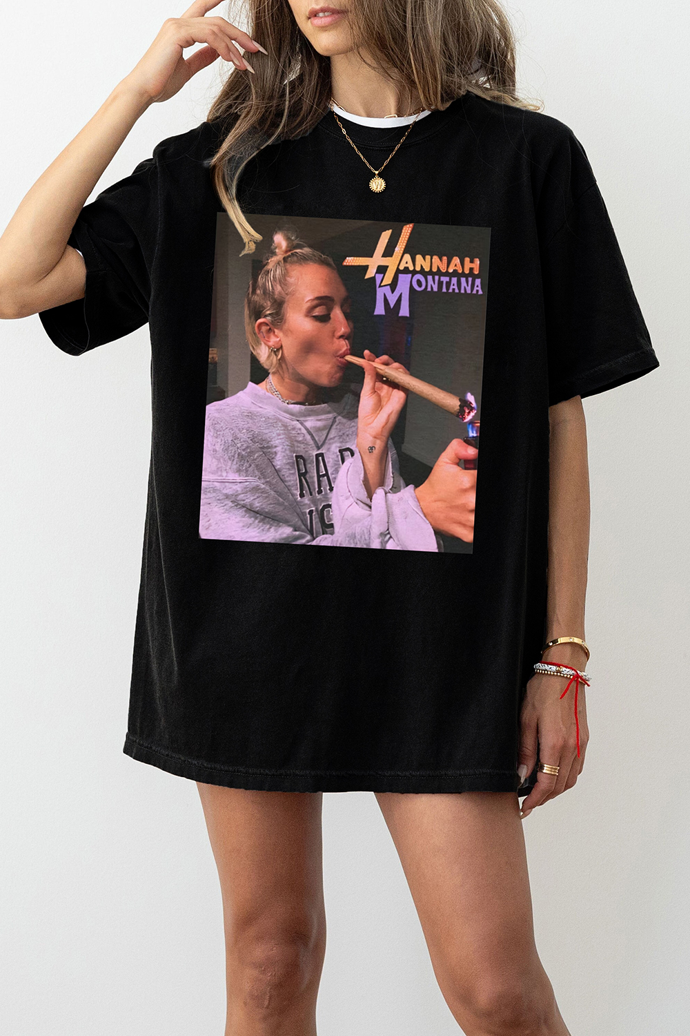 Retro Hannah Montana Tee For Women