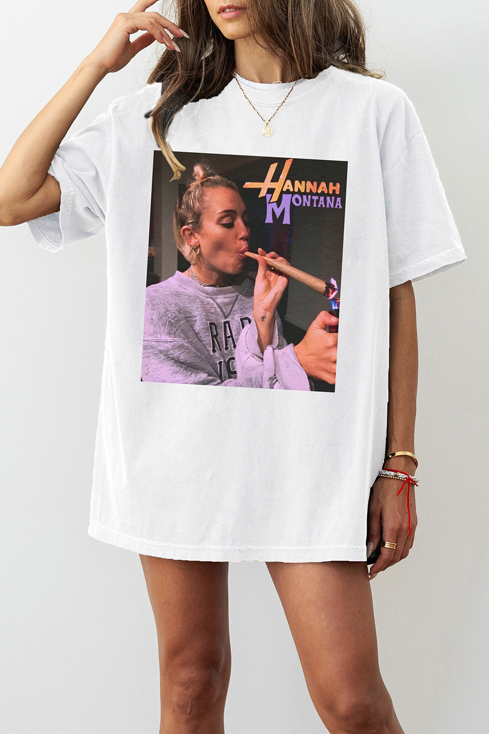 Retro Hannah Montana Tee For Women