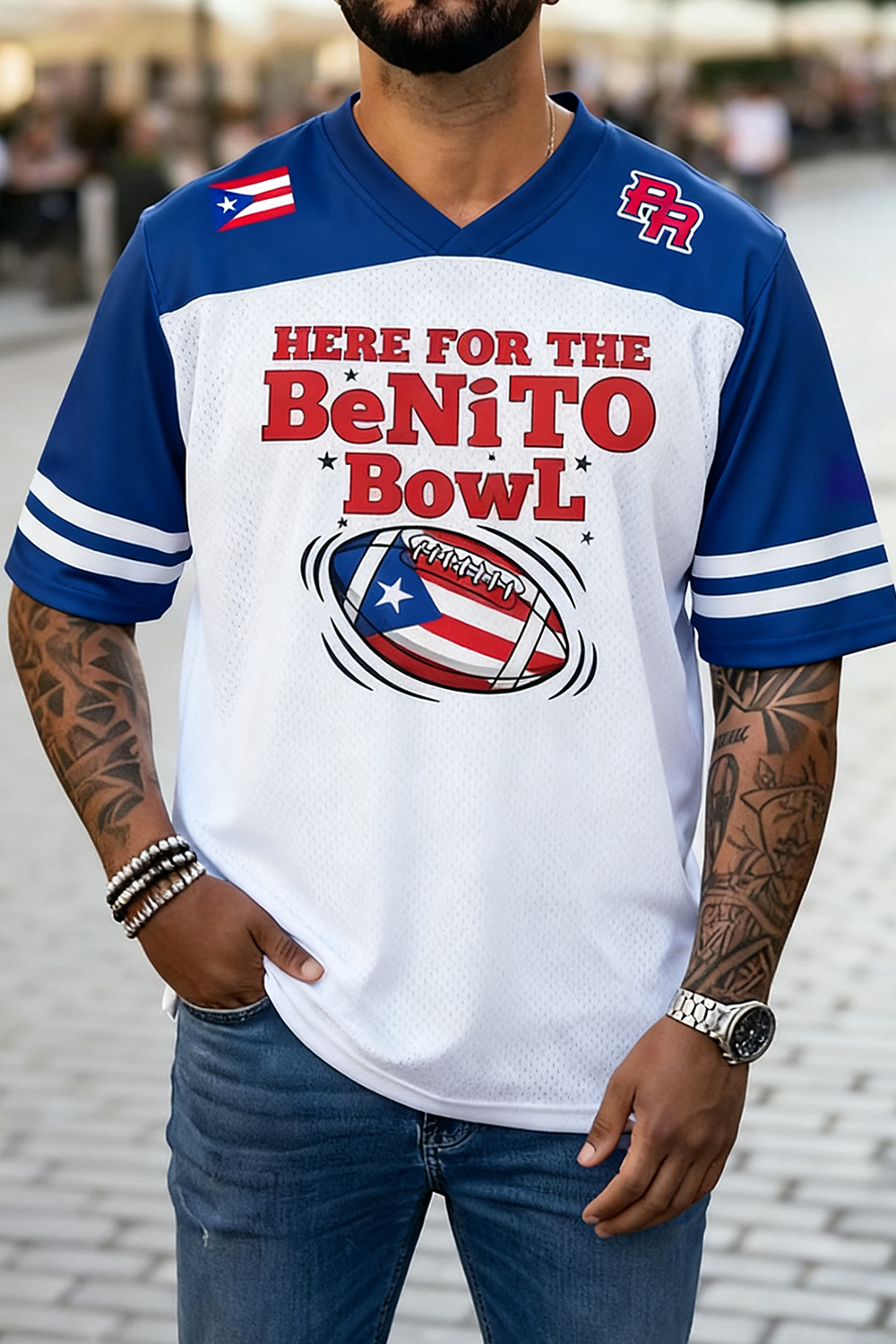 Bad Bunny Football Jersey