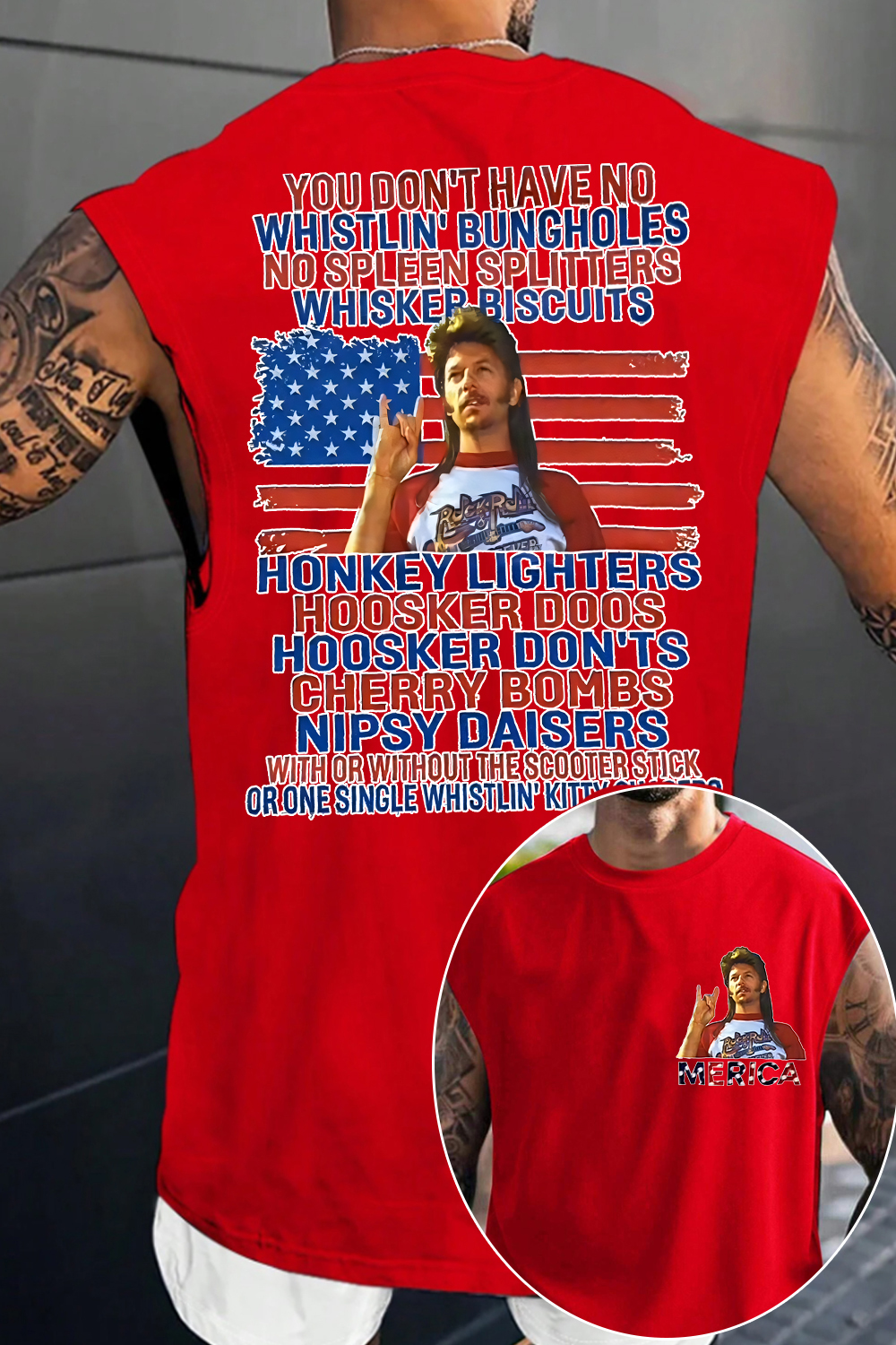 Joe Dirt 2-Sided Men's vest