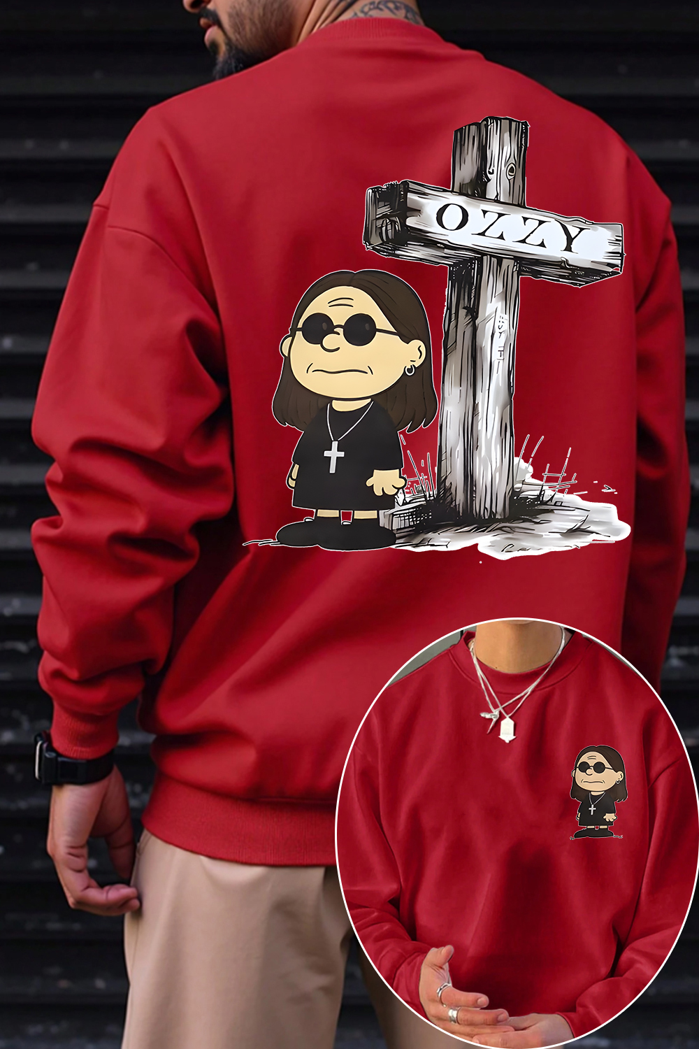 Ozzy and Charlie Brown Sweatshirt