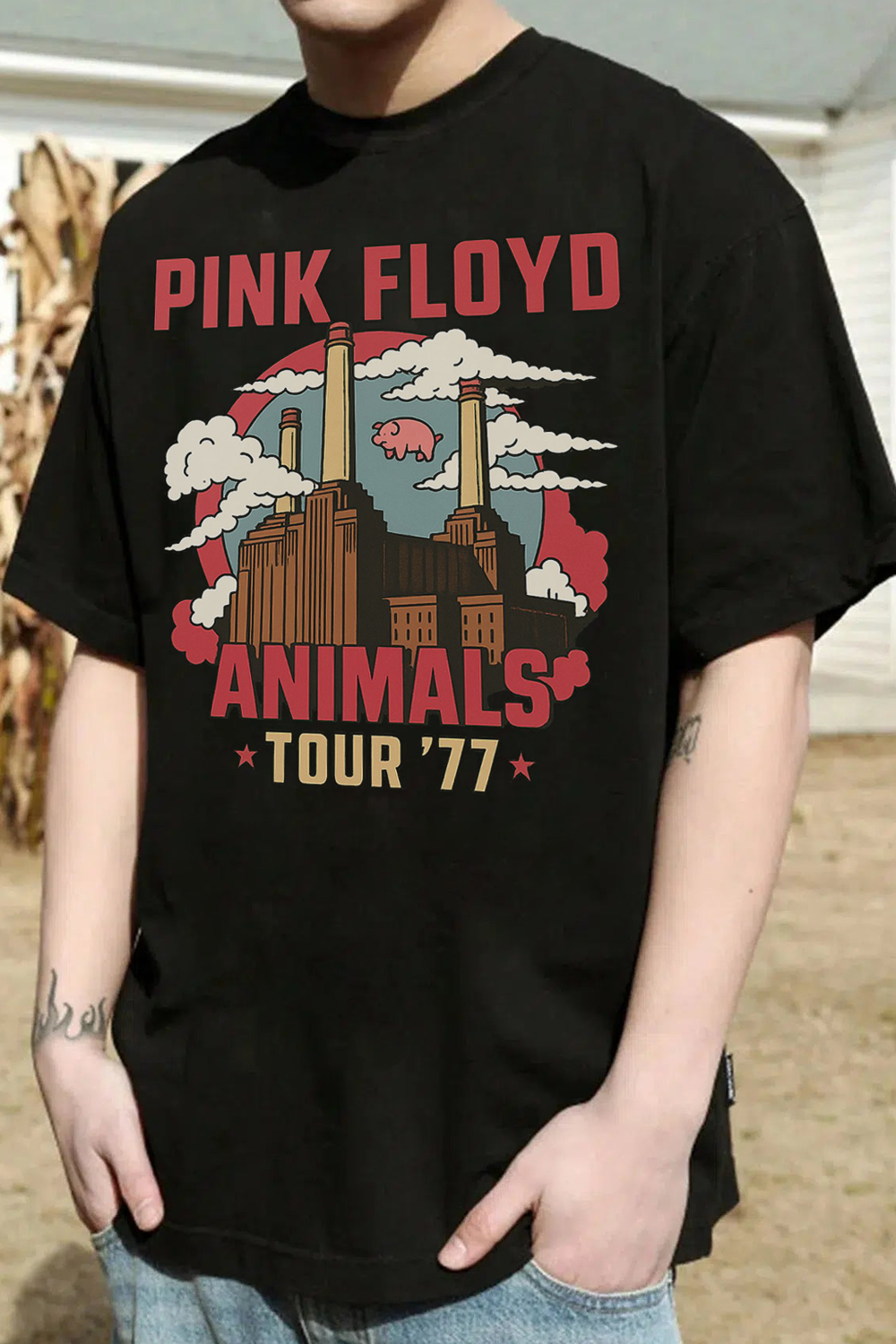 Pink Floyd Fans Printed T-Shirt