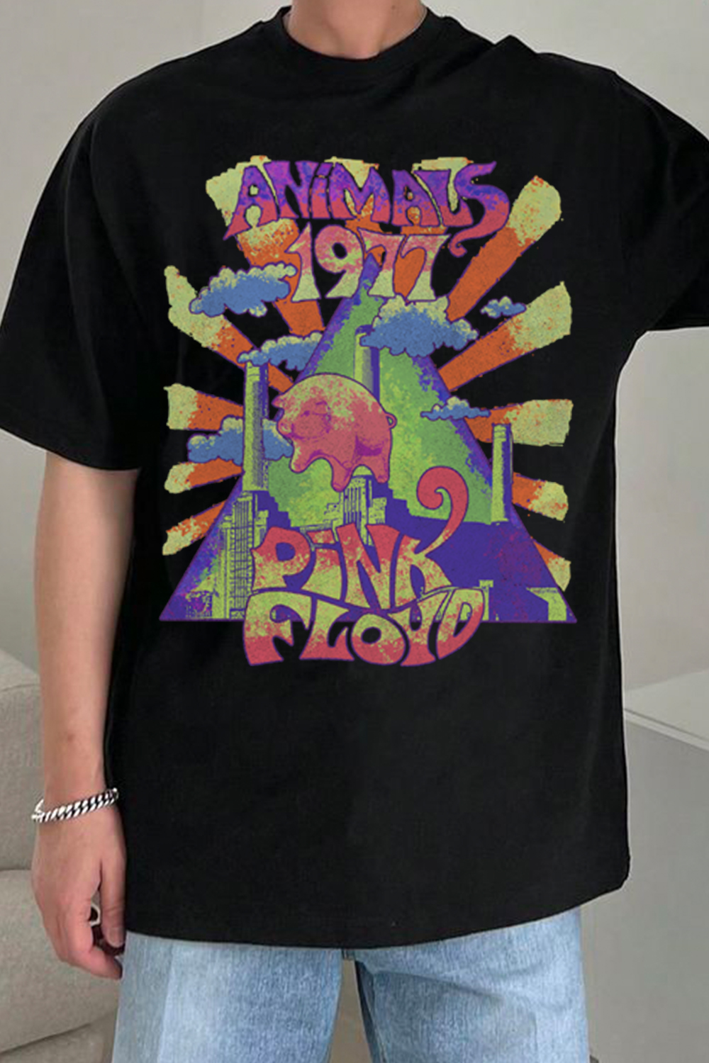 Pink Floyd Printed Shirt