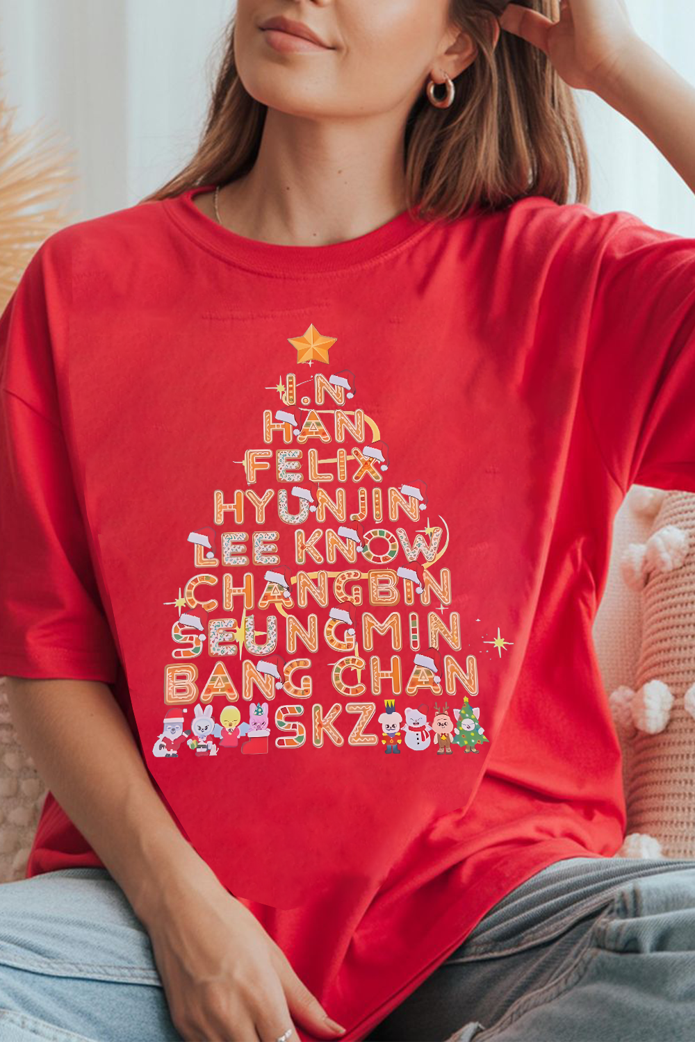 Stray Kids Fans Christmas Shirt