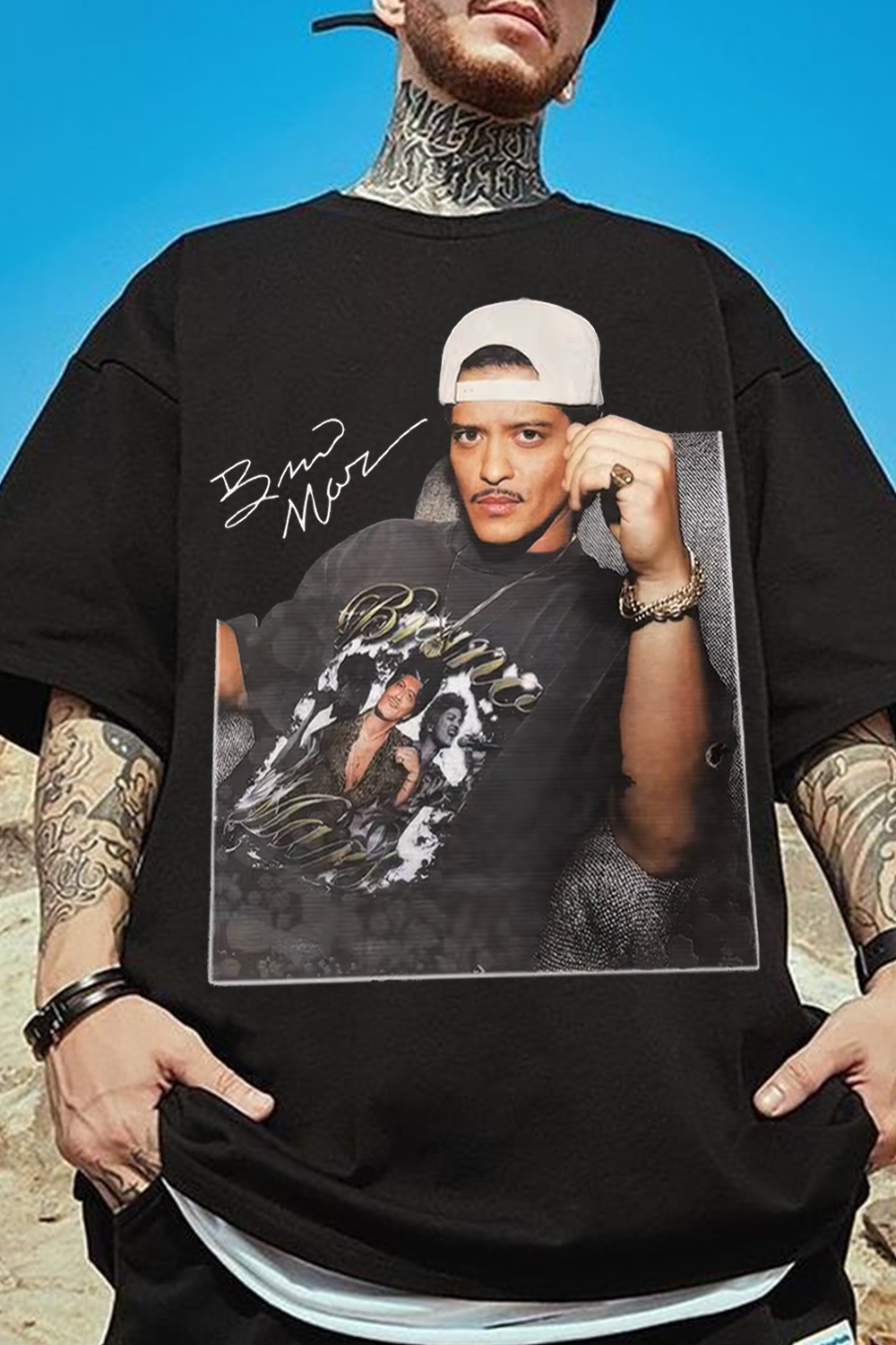 Bruno Mars 最新ツアー Tシャツ S ブラック 新品未開封 Bruno Mars T-Shirt🔥🔥