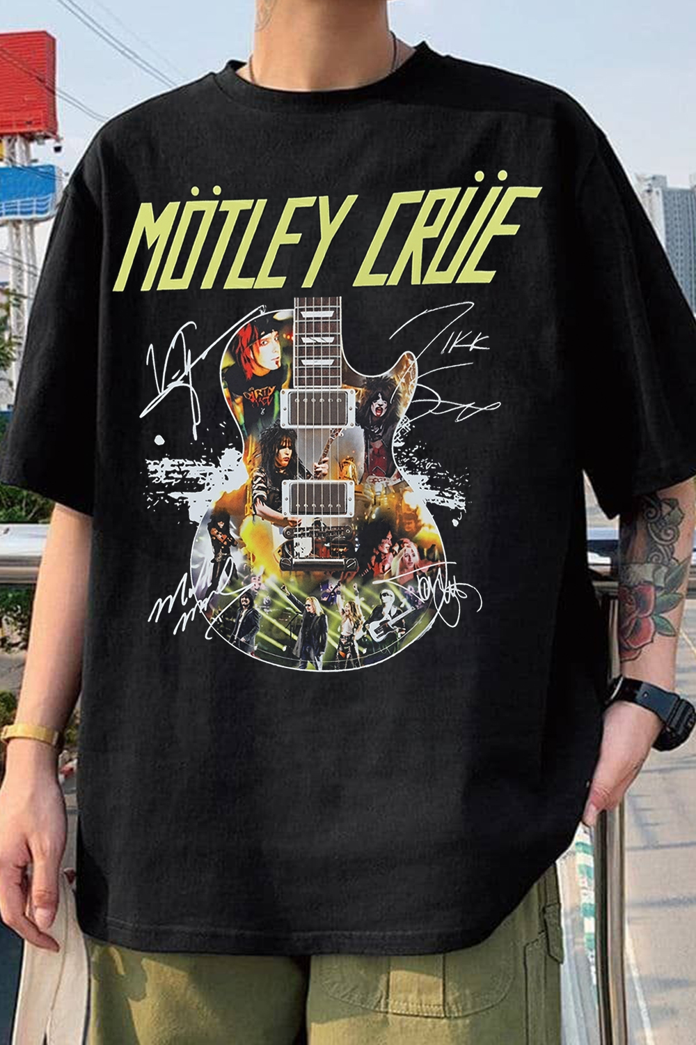 Motley Crue Music Band Shirt