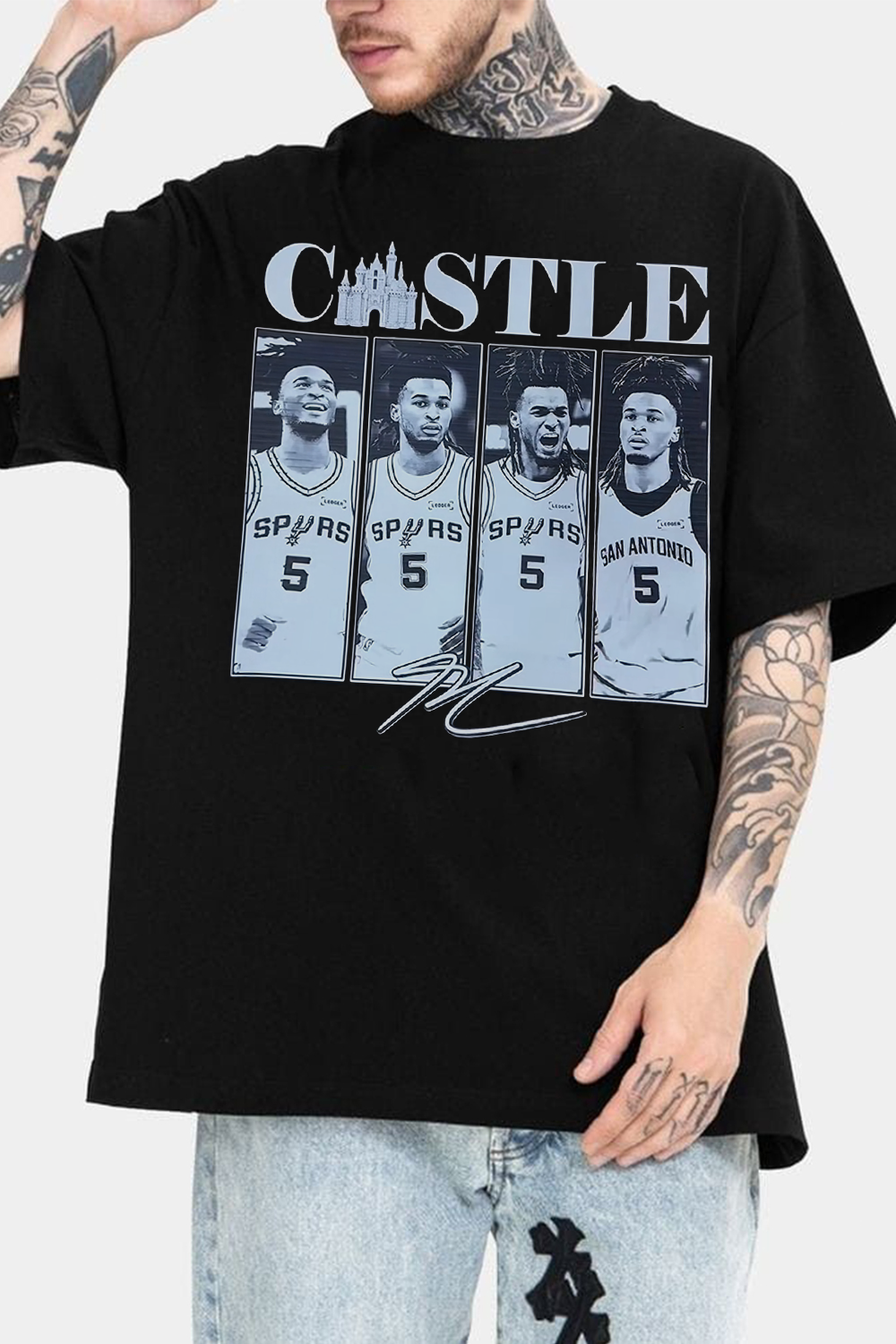 Spurs 5castle Shirt