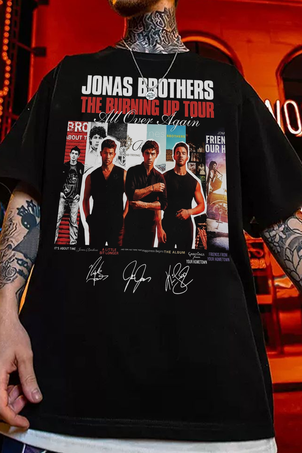 Jonas Brothers Tour Shirt
