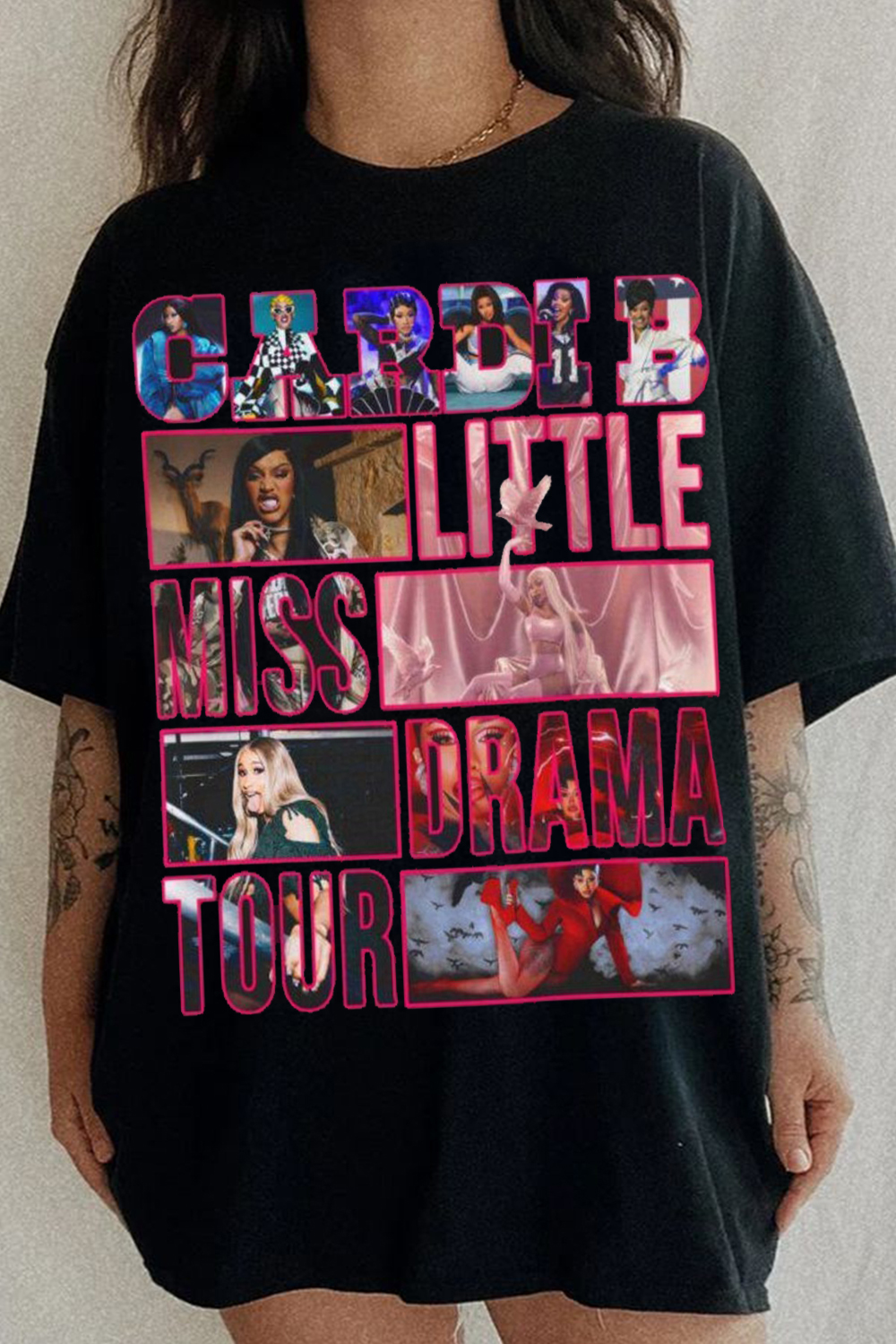 Cardi B Little Miss Drama Tour 2026 Tee