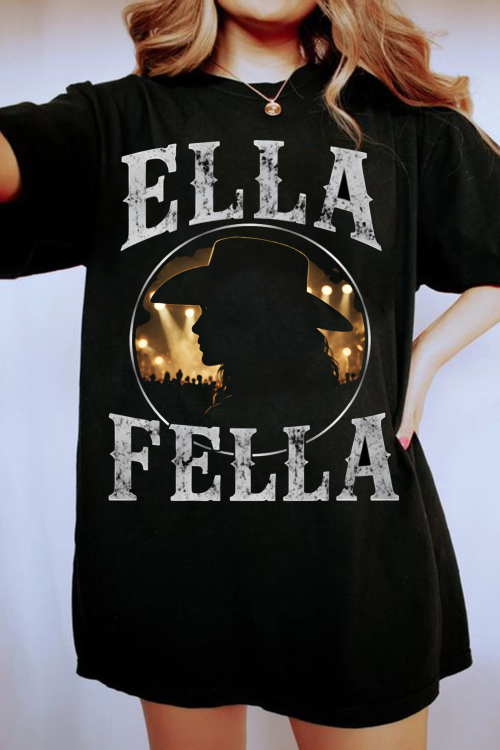 Ella Fella Country Music Concert Fan T-Shirt