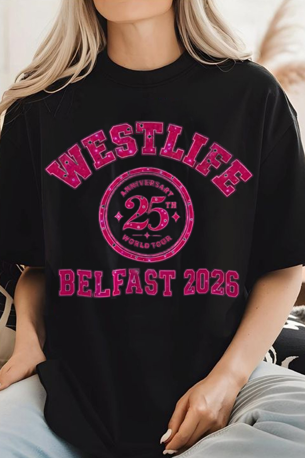 Westlife 25th Anniversary Belfast 2026 T-Shirt