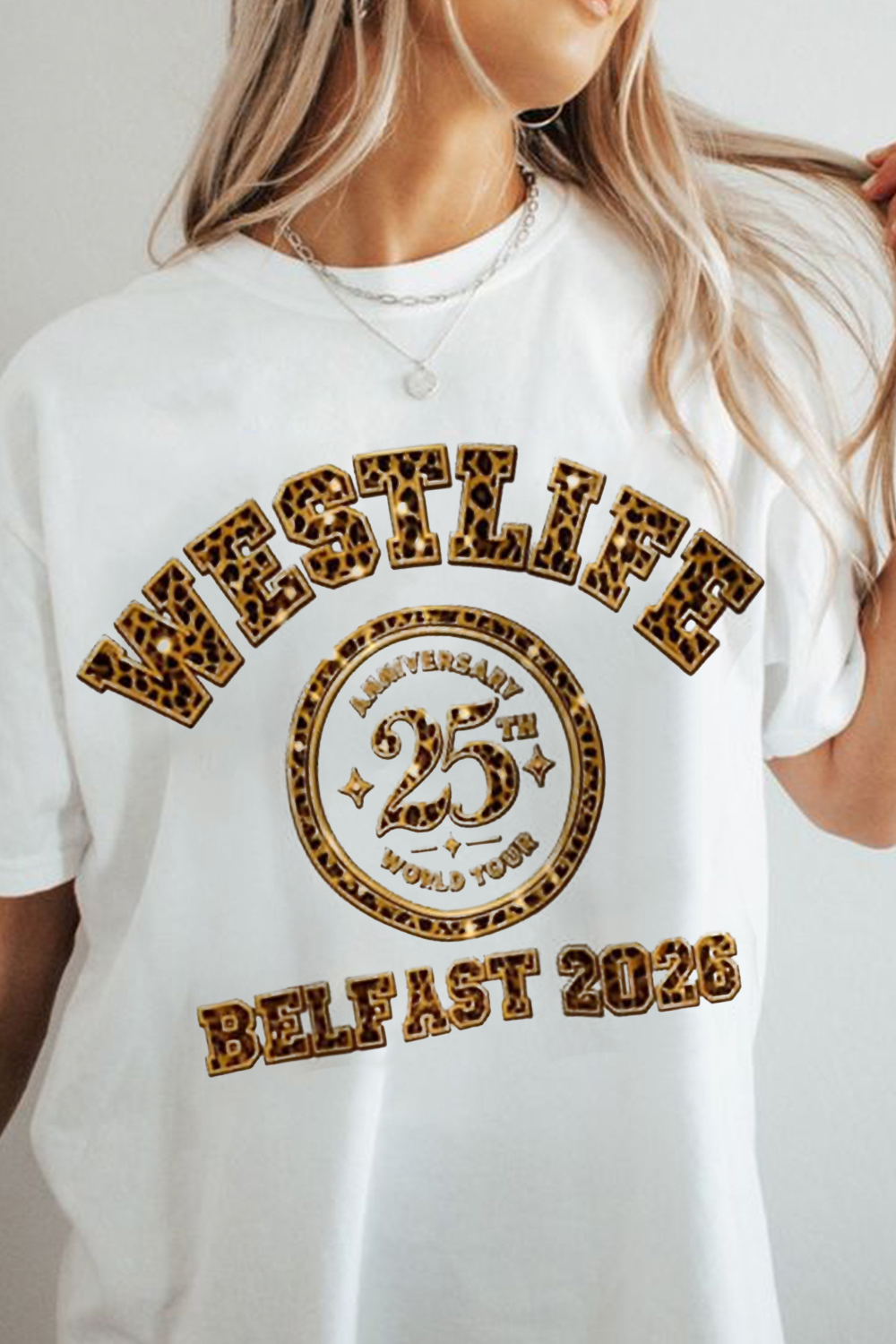 Westlife 25th Anniversary Newcastle 2026 Tee