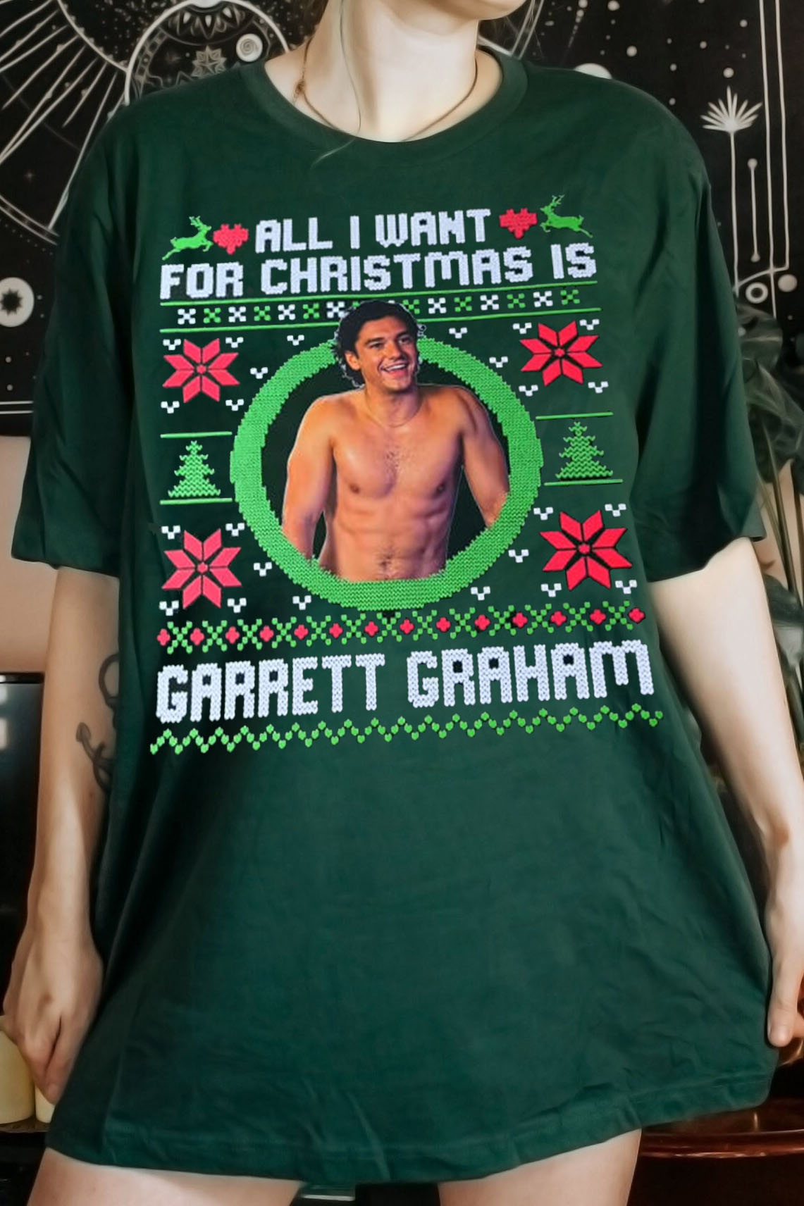 Garrett Graham All I Want Christmas Tee